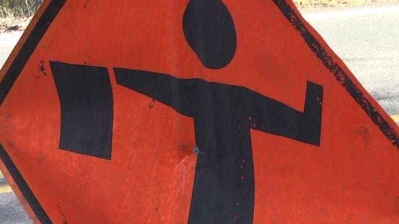 Road work sign (FILE)