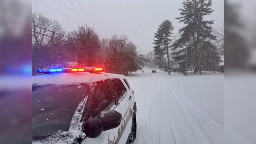 The Vanderburgh County Sheriff’s Office says E. Mt. Pleasant Road is unaccusable without snow...